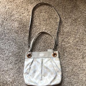 Coach crossbody signature canvas purse